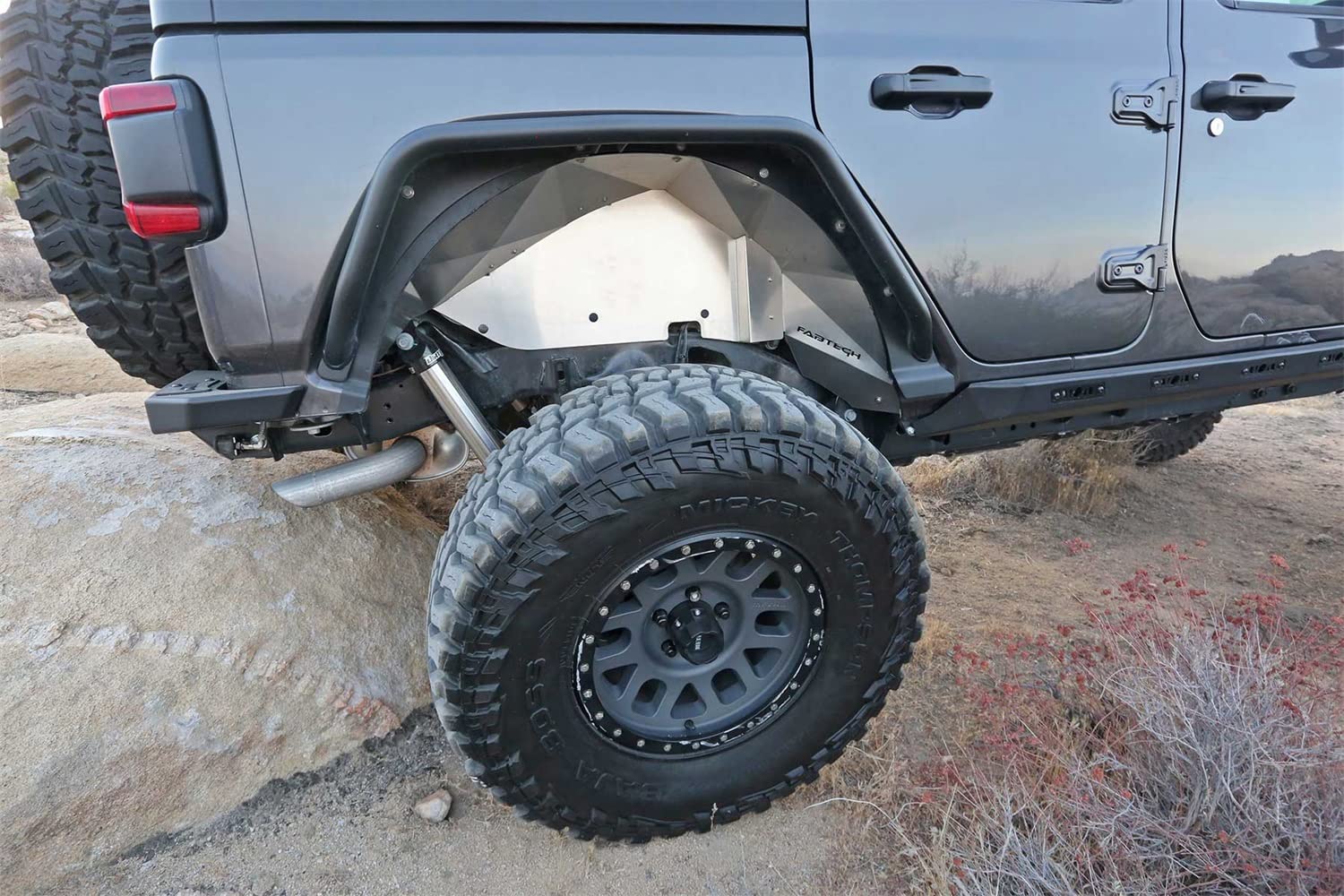 Rear Fabtech FTS24272 Tube Fenders