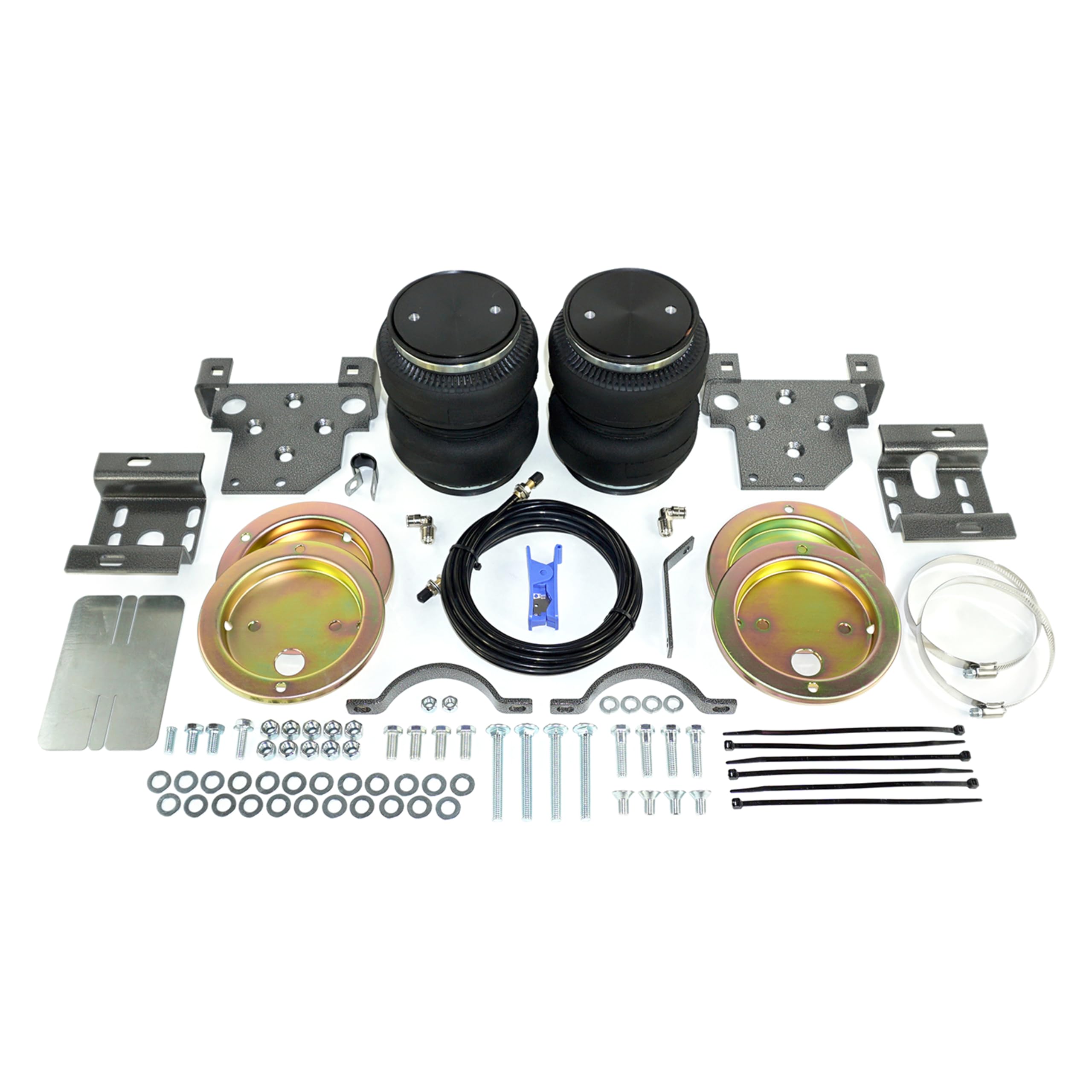 Pacbrake ALPHA HD HP10005 Rear Air Suspension Kit fits 2001-2010 Silverado/Sierra 2500HD/3500HD excluding Cab & Chassis Models | Easy Installation | Corrosion Resistant Roll Plates
