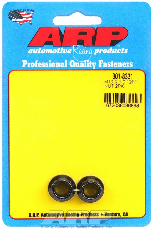 M10 x 1.0 ARP 12pt Nut Kit