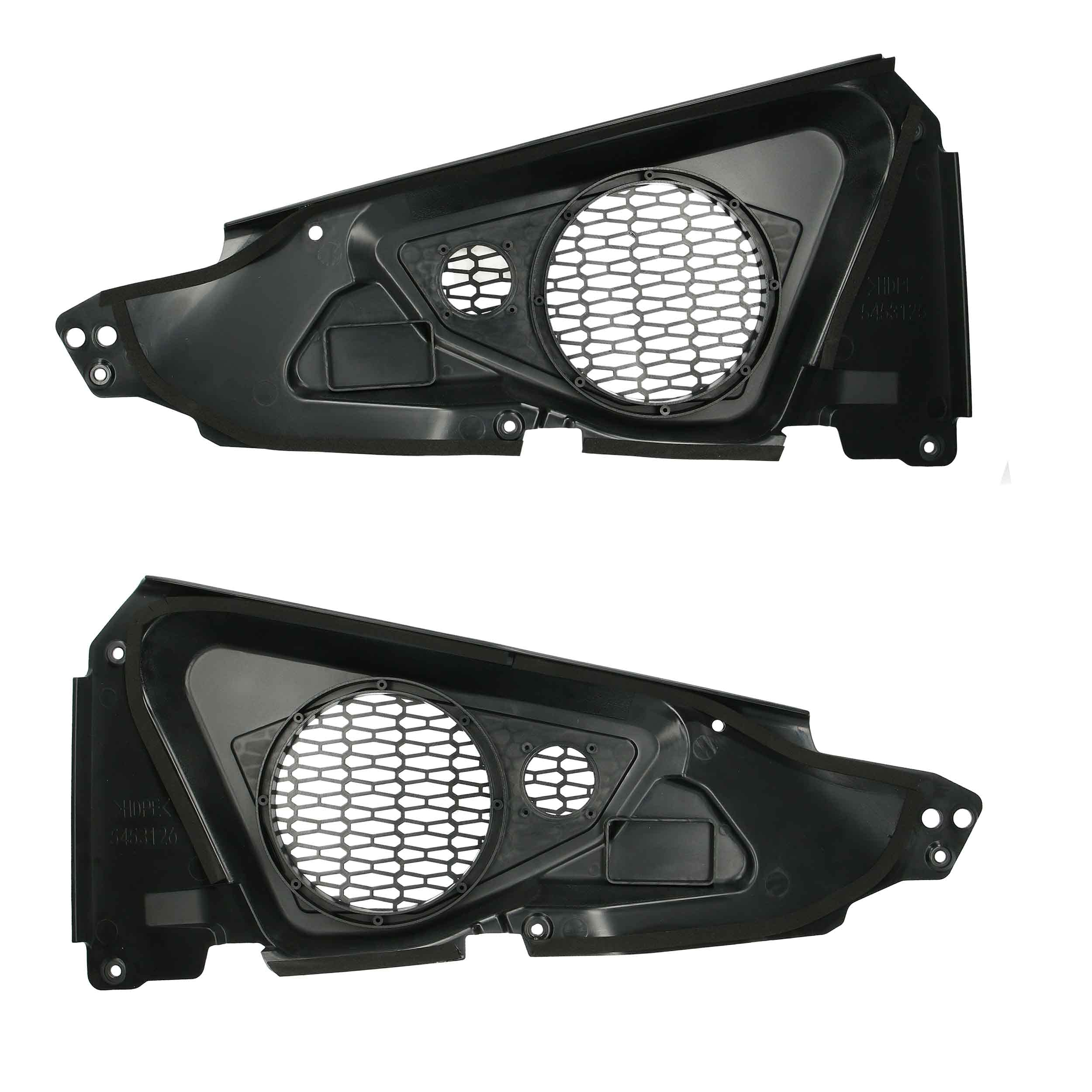 Metra Compatible MPS-RZRDP1 with 2014-UP RZR Unloaded 6.5" Door Speaker Pods (Except PRO XP)