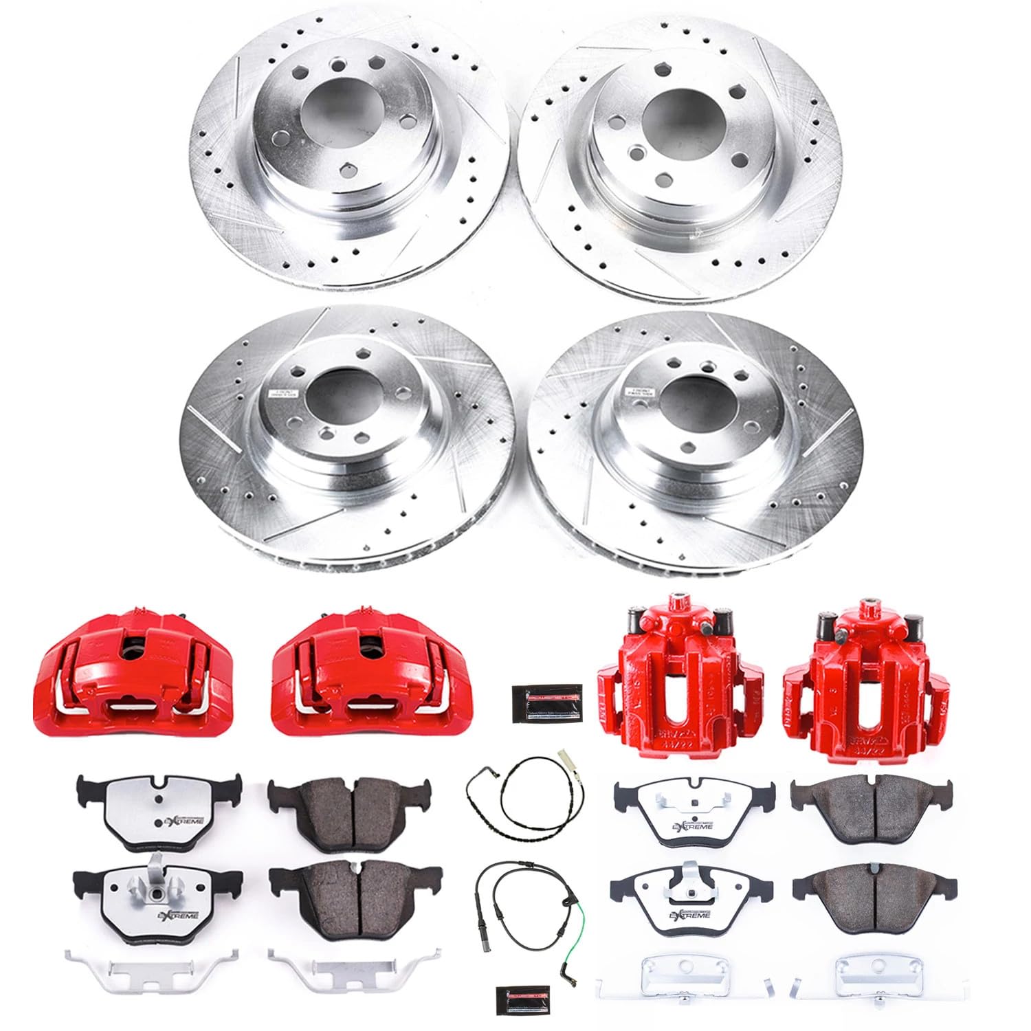 Z26 Street Warrior Power Stop KC6160-26 Brake Kit Front & Rear BMW