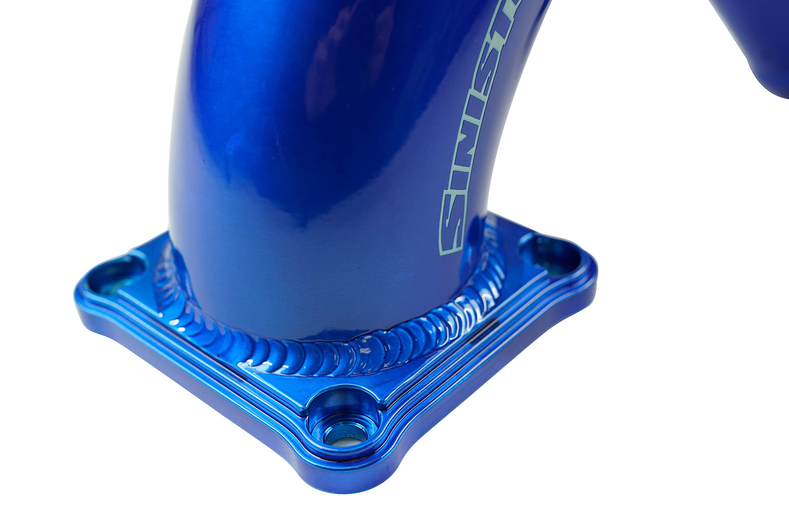 Sinister Diesel Intake Elbow Blue for Dodge Cummins 1998.5-2002 5.9L