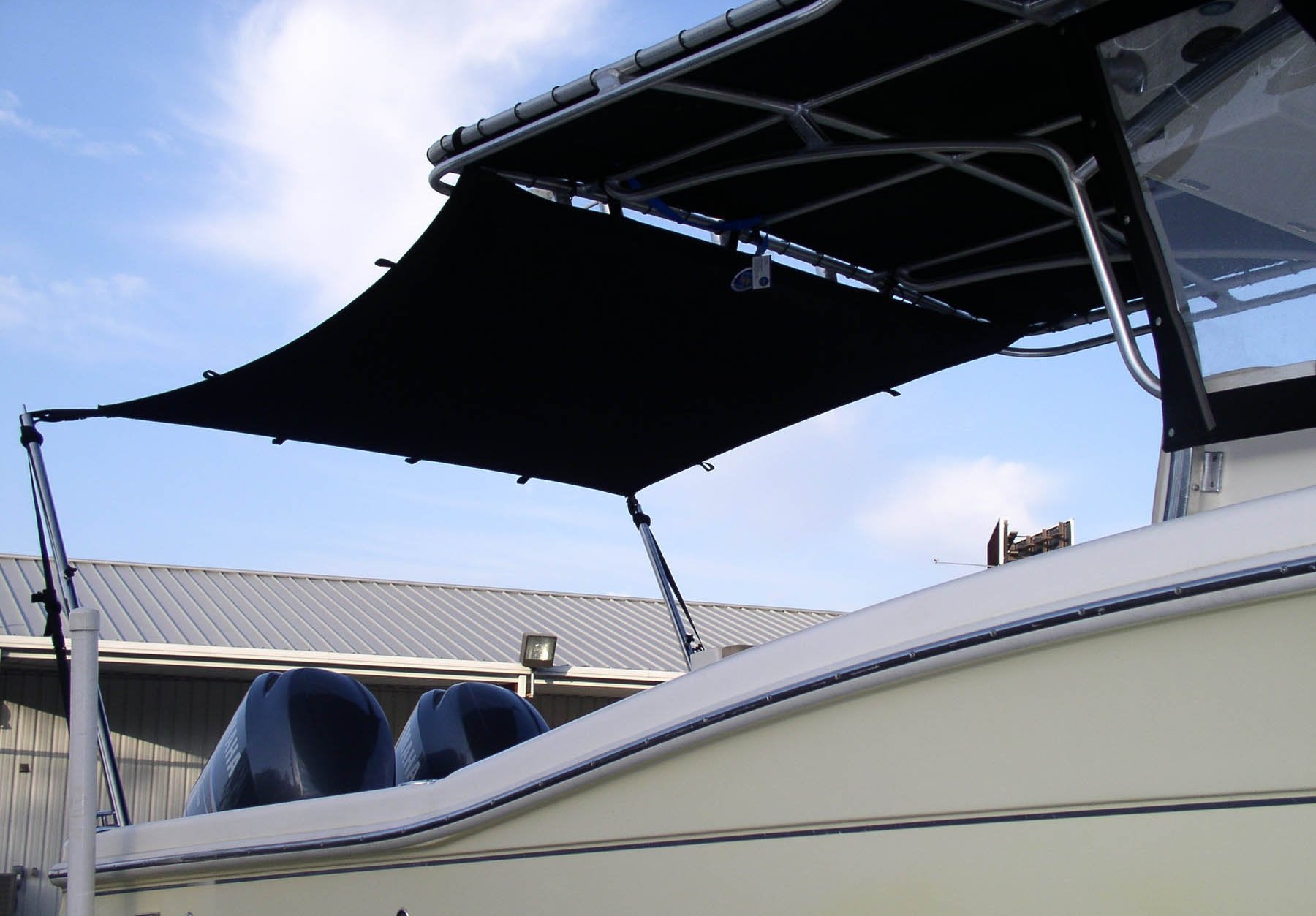 T-Top Shade Kit, Taylor Made Products 6 x 5-Feet, Black