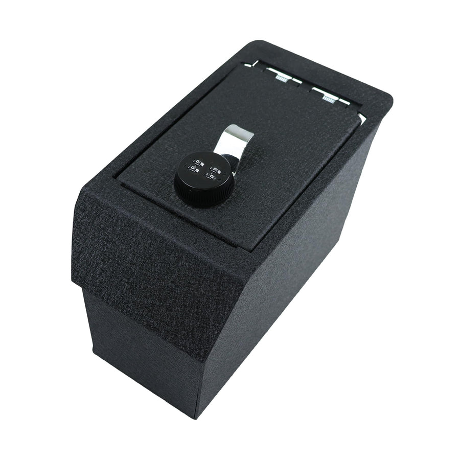 Center Console Safe Black Black Compatible with 2018-2024 Toyota Camry-ASTC18 Horse