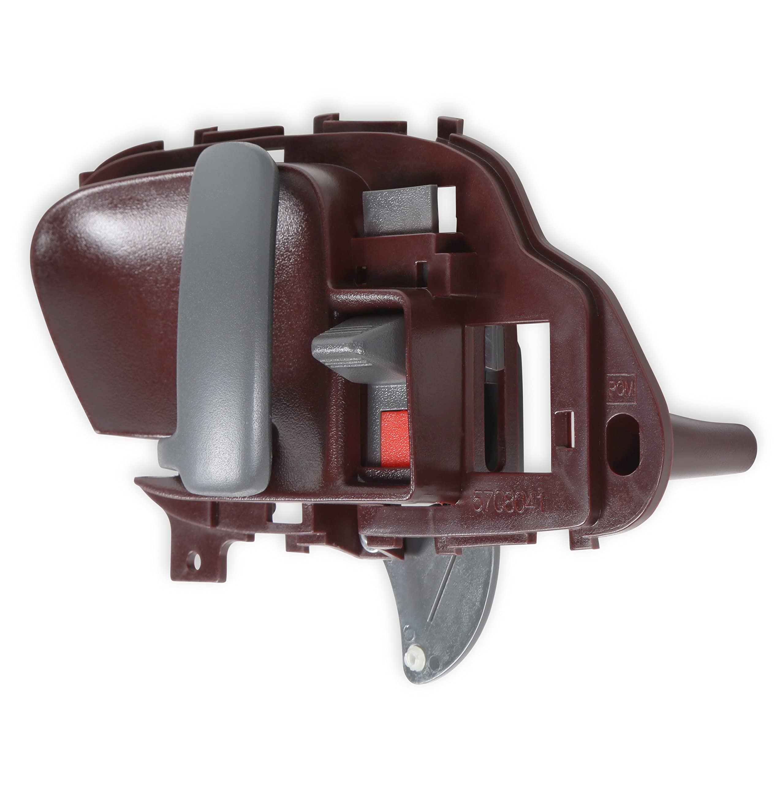 Maroon Holley Classic Trucks 05-152 Inner Door Handle with Black Handle - LH