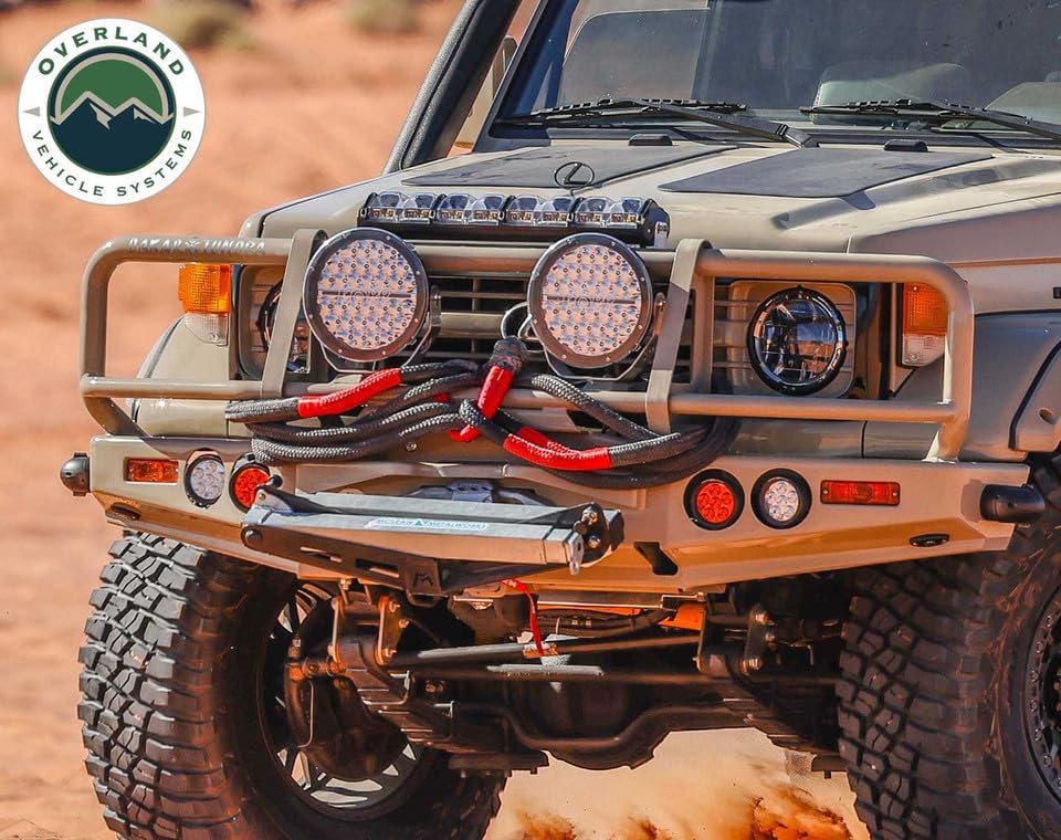 Kinetic Recovery Rope Overland Vehicle Systems Brute with 30% Stretch Storage Bag (5/8" Thick - 20 ft. Long)