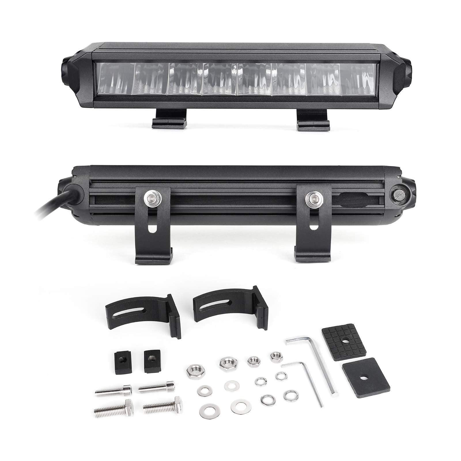 2nd Gen XKGLOW Razor Light Fog Strobe Combo With Wire & Switch 10in