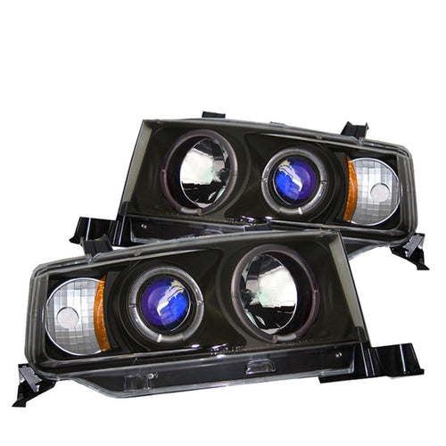 Spyder Auto 5011893 Spyder Scion XB 03-07 Projector Headlights - LED Halo - Black - High H1 (Included) - Low 9006 (Included)