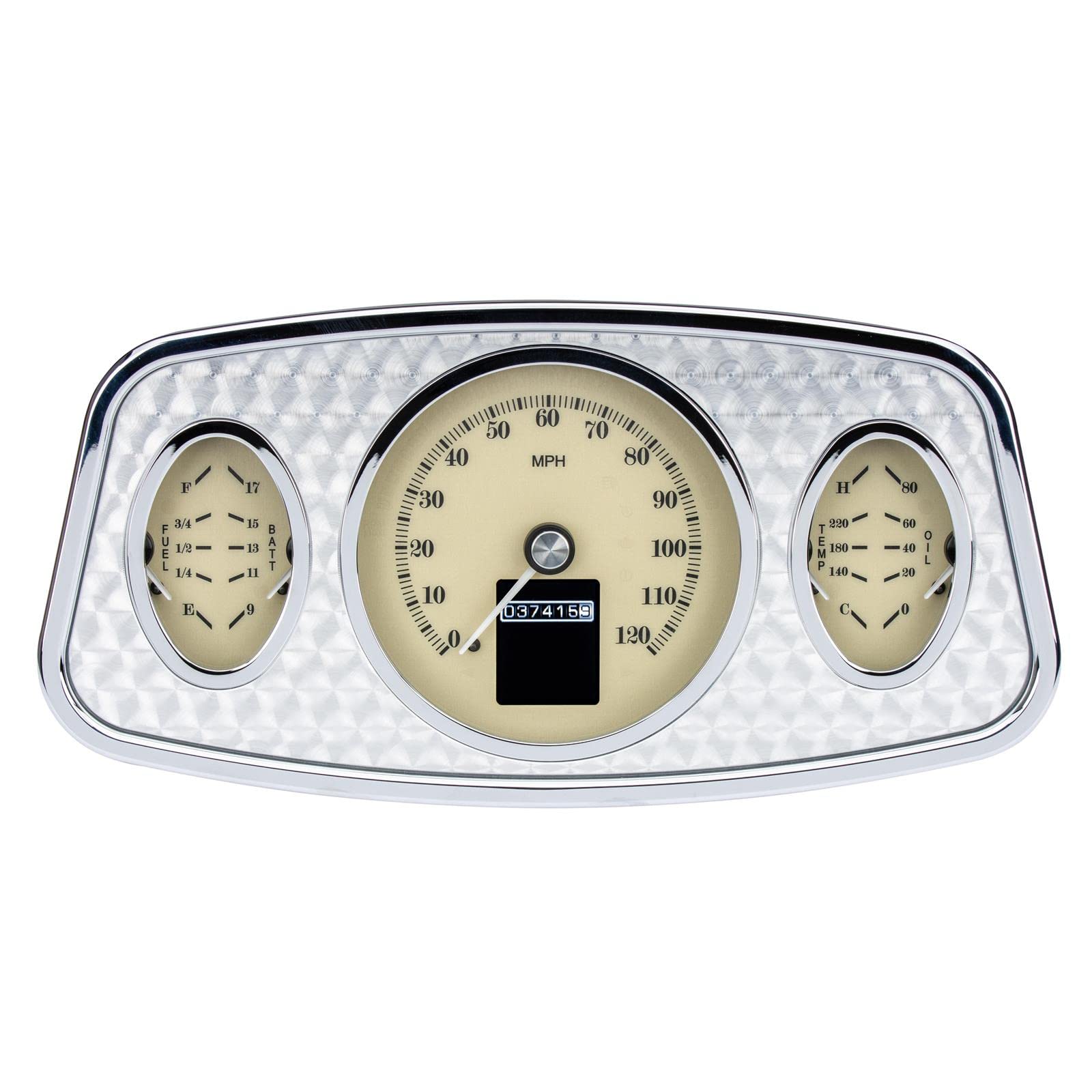 Dakota Digital Retrotech RTX-33F-X Gauge Instrument System Compatible with 1933-34 Ford Car