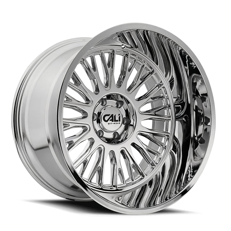 Vertex Cali Off-Road 9116 Chrome Wheel (22 x 22. inches /6 x 135 mm, 44 mm Offset)