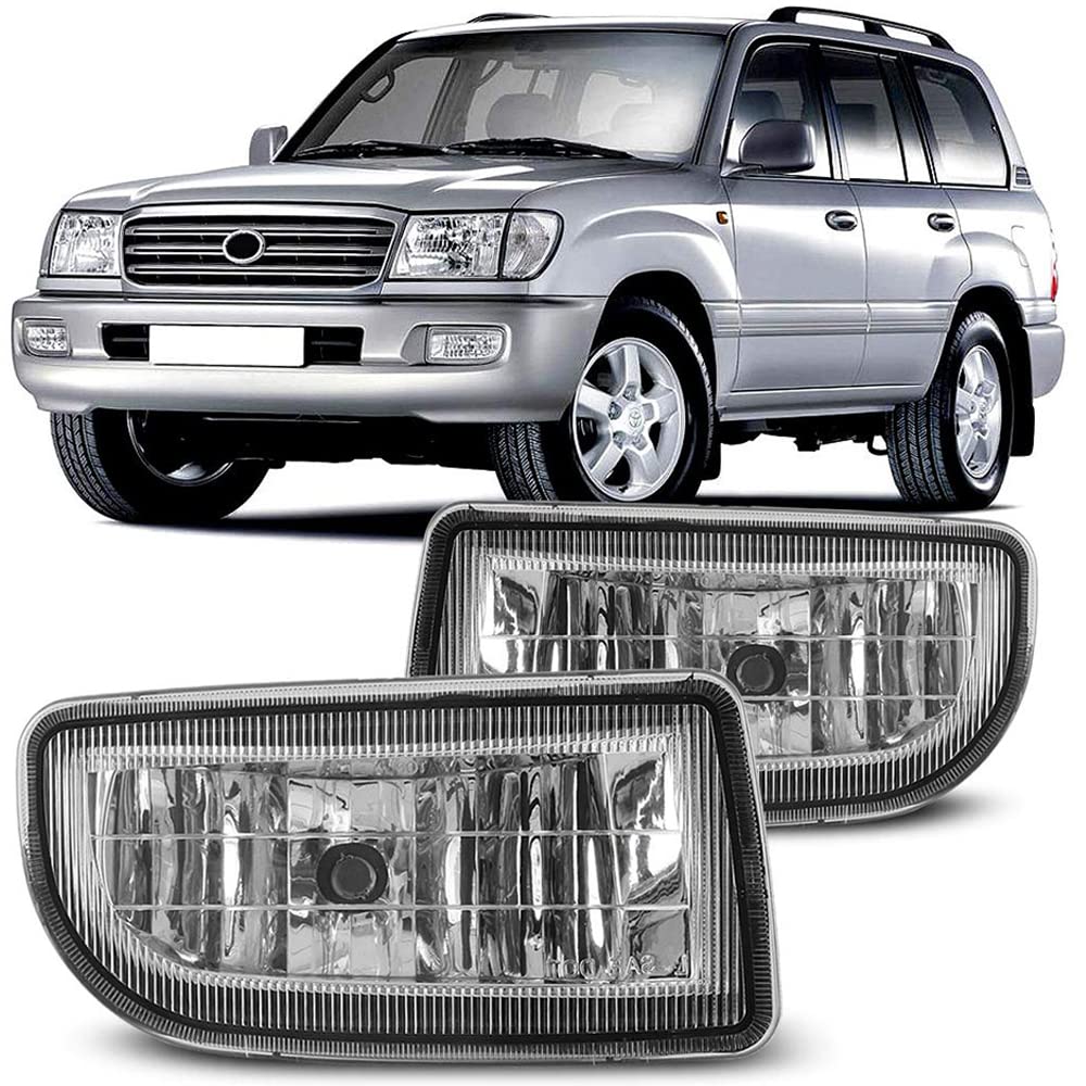 OEM Series Winjet for Toyota Land Cruiser 1998 1999 2000 2001 2002 2003 2004 2005 2006 2007 Driving Fog Lights + Switch + Wiring Kit
