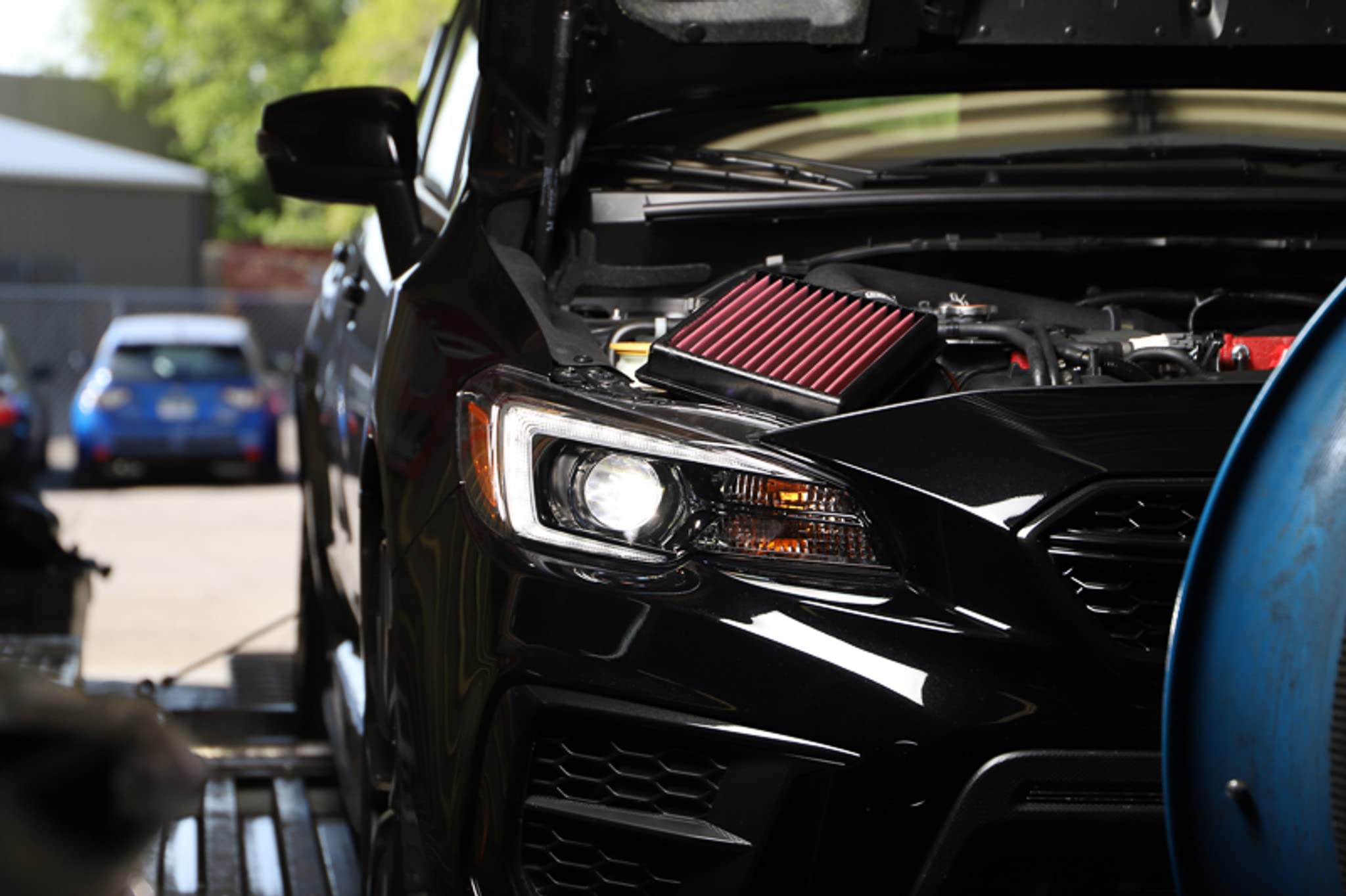 GrimmSpeed Air Filter Dry-Con (Manual Trans /Metal IM Only) Compatible with 17-20 Subaru BRZ