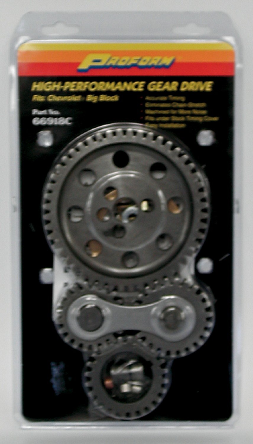 ProForm Timing Gear Drive, Dual Idler, Noisy, Steel, Big Block Chevy, Kit
