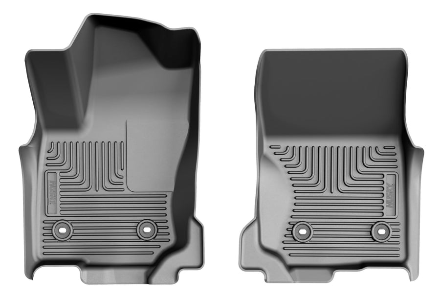 Husky Liners Floor Mats X-act Contour | Fits 2025 Toyota 4Runner | Front Row, 2-pc Black - 54221