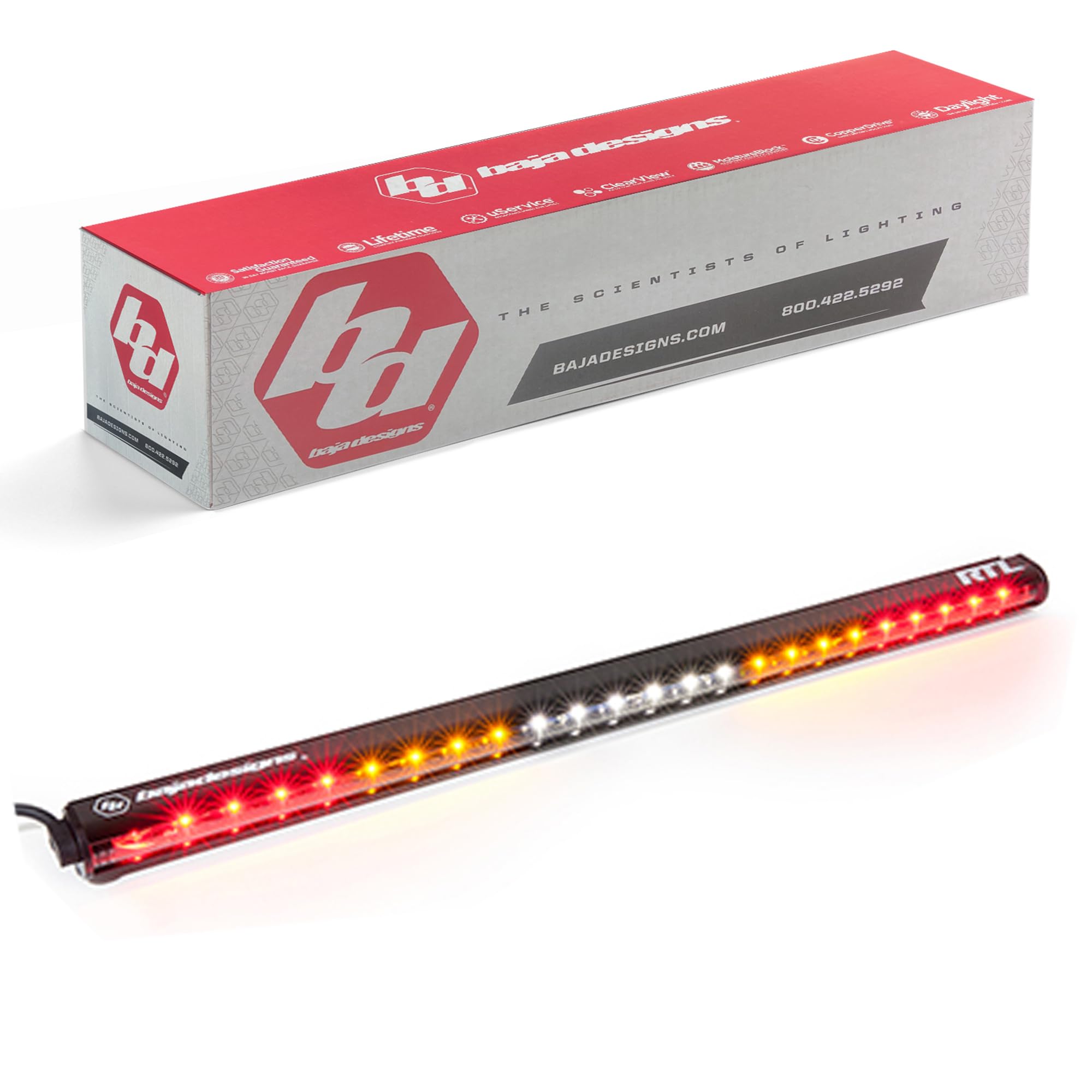 Baja Designs 30 Inch Light Bar Rtl Single Straight