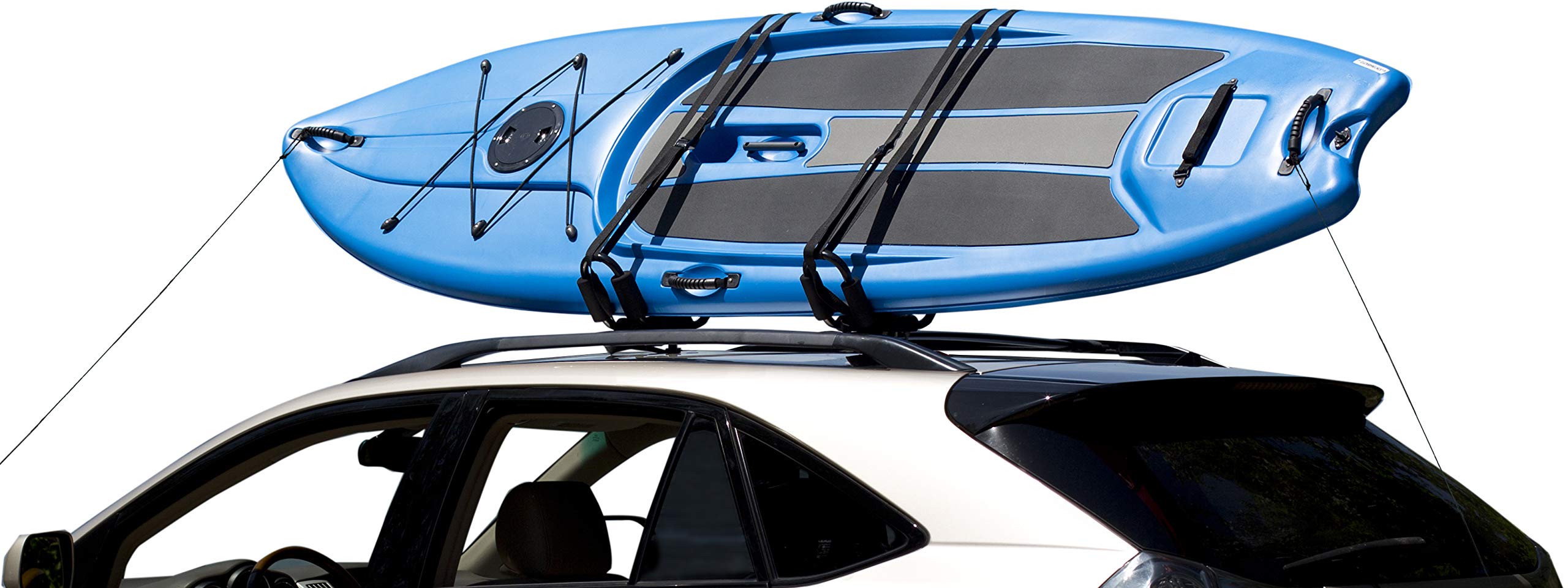 Kayak J-Style Roof Rack Carrier Kit Attwood 11441-4, One Size