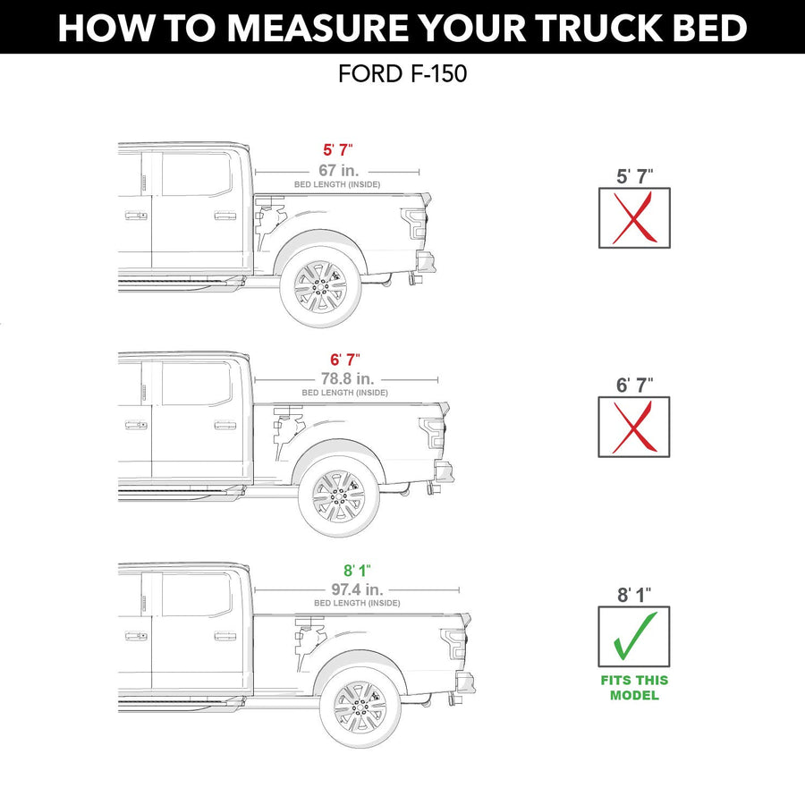 TruXedo RealTruck Sentry CT Hard Rolling Truck Bed Tonneau Cover | 1598616 | Fits 2009 - 2014 Ford F-150 8' 1" Bed (97.4")