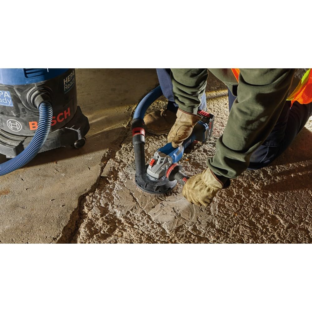 Bosch GWS18V-13PB14 18V PROFACTOR™ 5 – 6 In. Angle Grinder with No Lock-On Paddle Switch with (1) CORE18V® 8 Ah High Power Battery