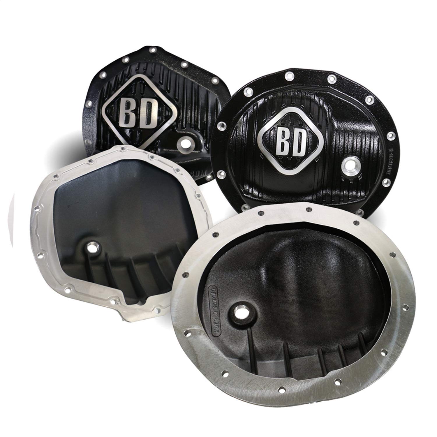 Differential Cover Pack Front Aa 12-9.25 & Rear Aa 14-11.5 Dodge Ram 2500 2014-2018 / Ram 3500 2013-2018 Bd Diesel