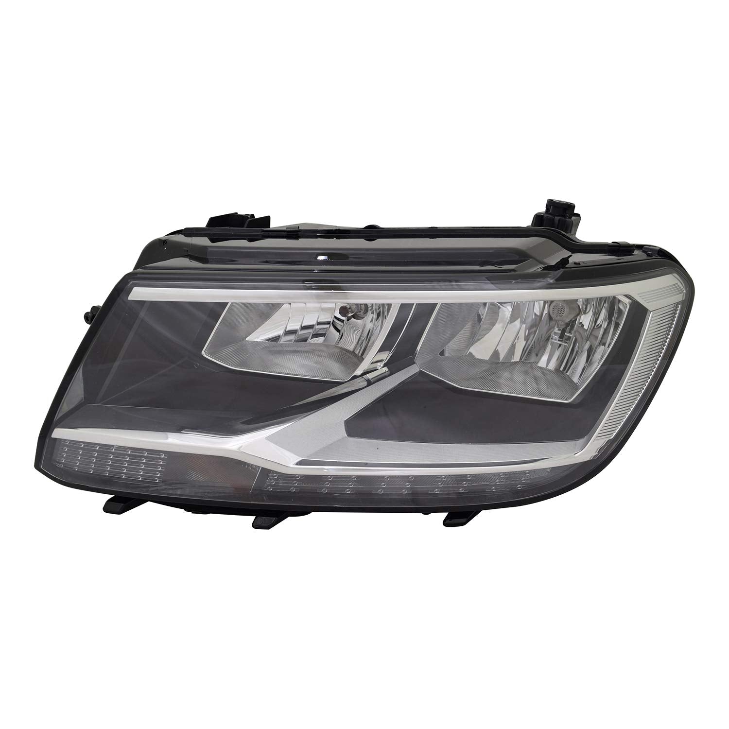 Left TYC Headlight Assembly Compatible with 2018-2020 Volkswagen Tiguan