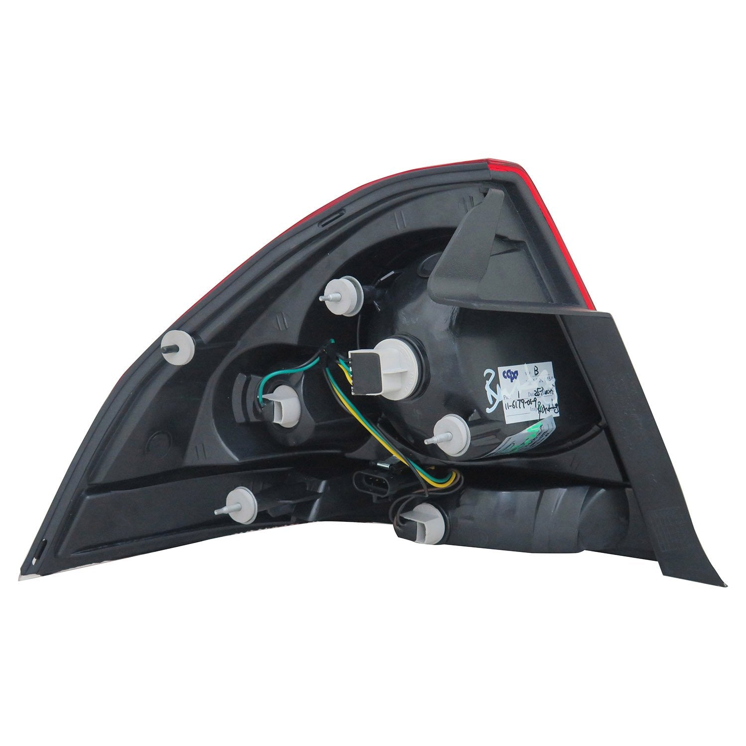 Right TYC Tail Light Assembly Compatible with 2006-2013 Chevrolet Impala