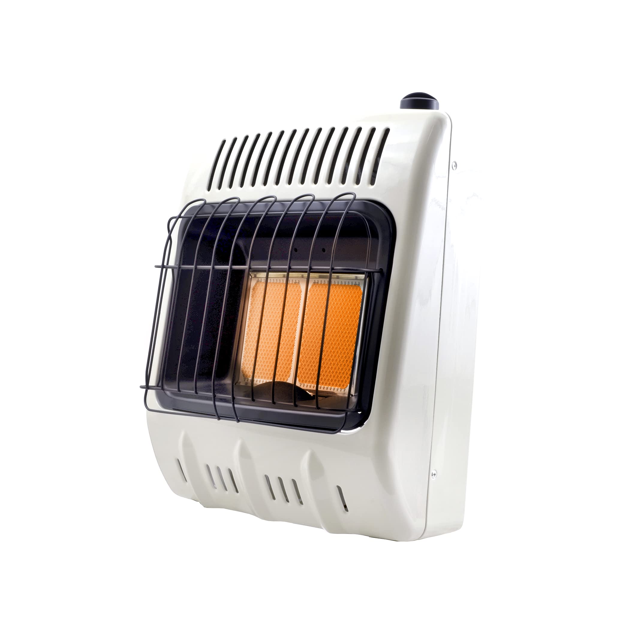 10,000 BTU Mr. Heater MHVFRD10LP Radiant Vent Free Propane Heater for Cold Rooms, Additions, Sun Rooms & Cabins - White