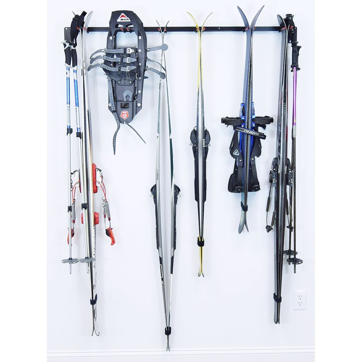 6 Ski Storage Rack Malone Wall Mount