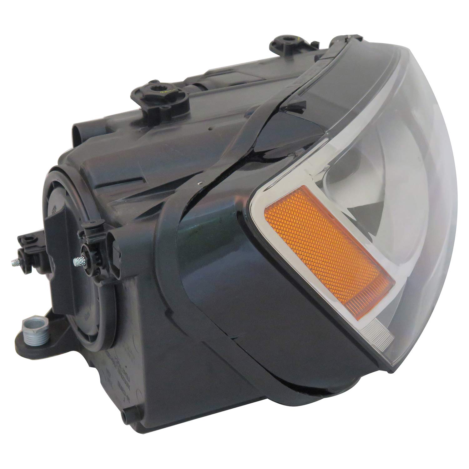 Right TYC Headlight Assembly Compatible with 2011-2016 Volkswagen Jetta