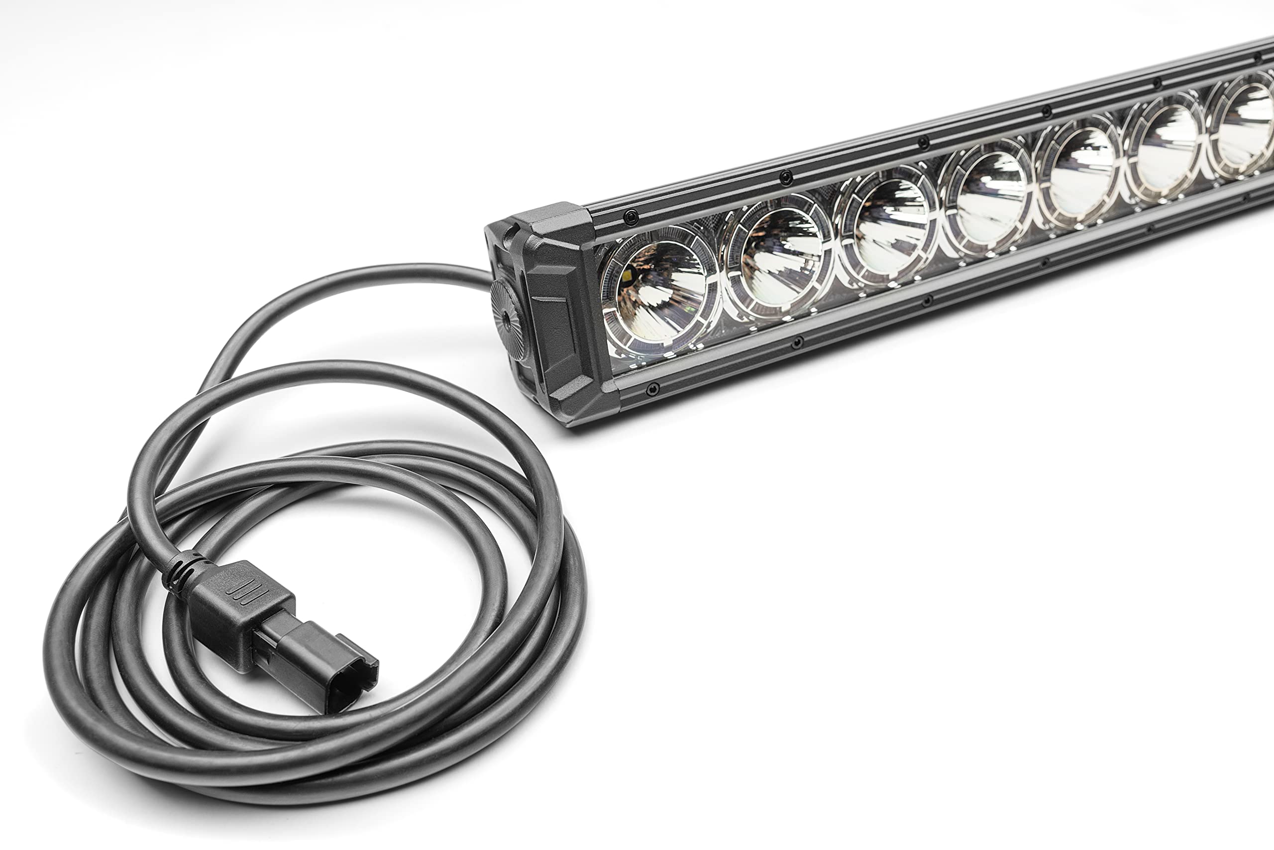 40" HAVOC OFFROAD Light Bar for Ford Bronco | Daytime Running Lights, Aluminum Housing, Matte Black | HFB-01-002 | 2021-2025 Ford Bronco
