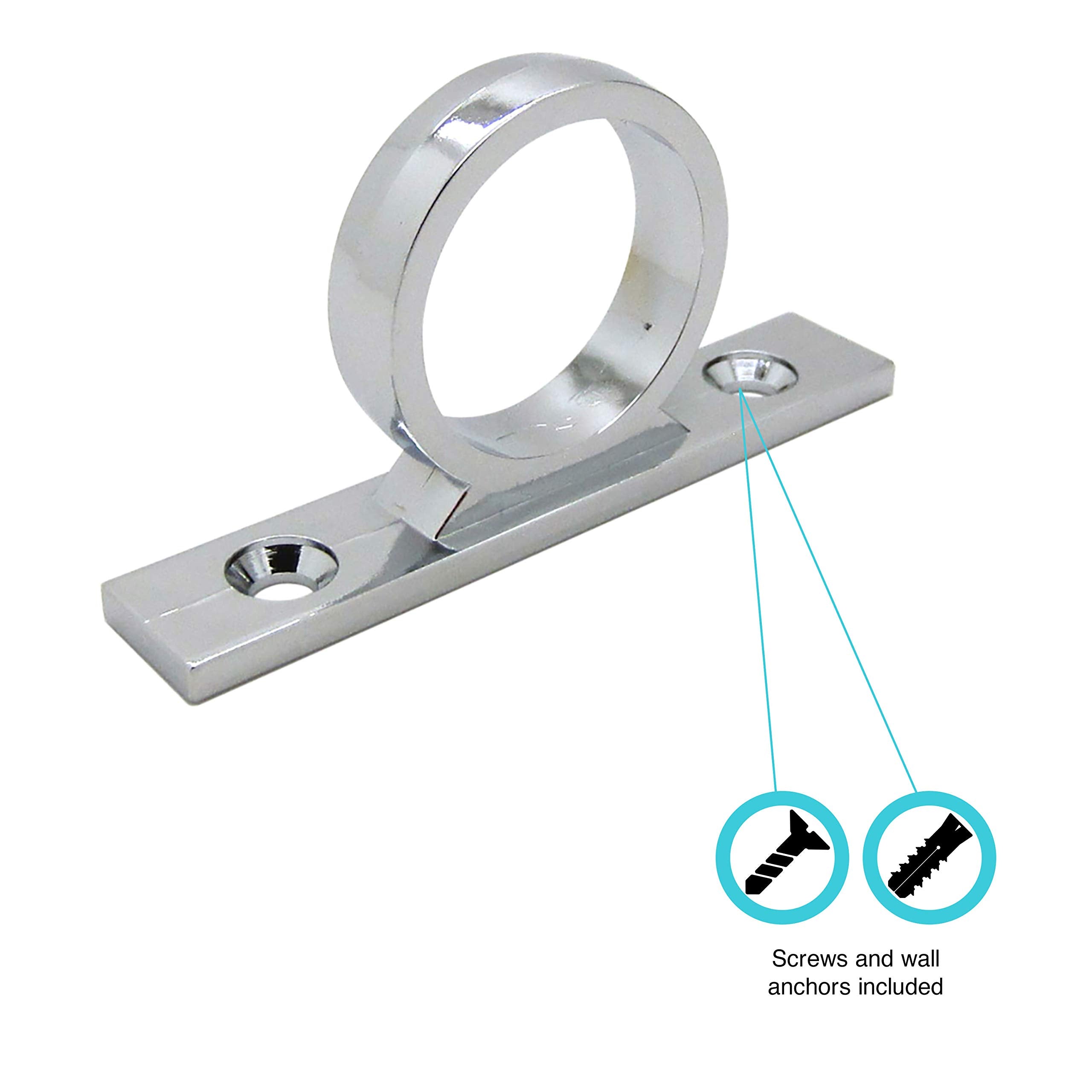 Dura Faucet Handheld Premium RV Shower Wand and Hose Kit, Eco-Friendly On/Off Switch (Chrome)