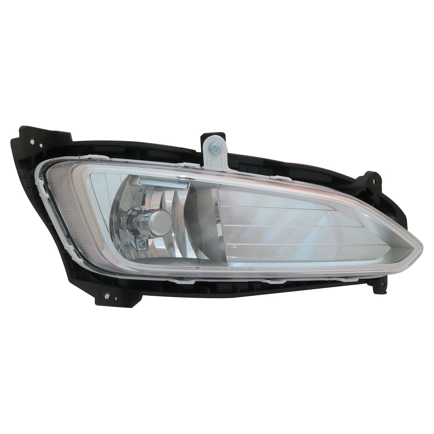 Right TYC Fog Light Assembly Compatible with 2013-2016 Hyundai Santa Fe