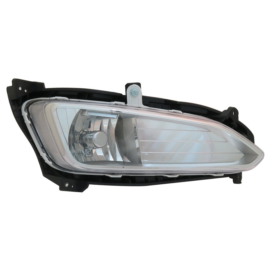 Right TYC Fog Light Assembly Compatible with 2013-2016 Hyundai Santa Fe
