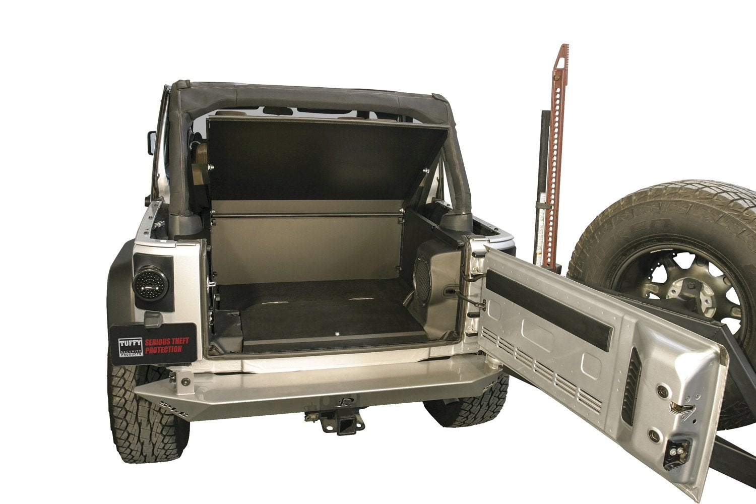 Cargo Enclosure - Tuffy Security Products | Deluxe for Jeep Wrangler JK | 2011-2018