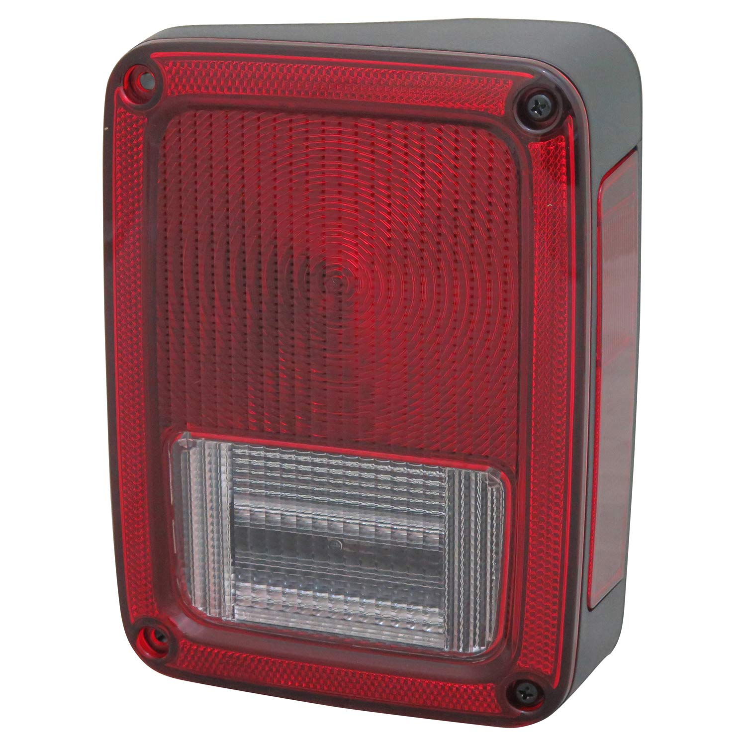 Right TYC Tail Light Assembly Compatible with 2007-2018 Jeep Wrangler