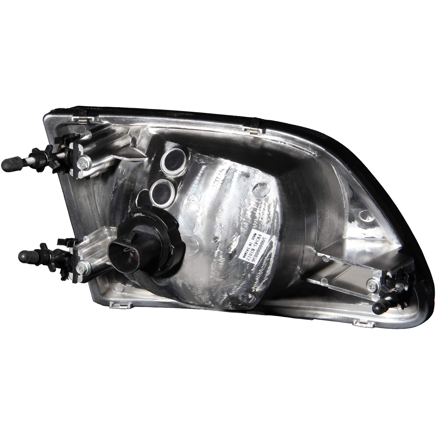 Ford F-150 Anzo USA 111030 Crystal Chrome Headlight Assembly - (Sold in Pairs)