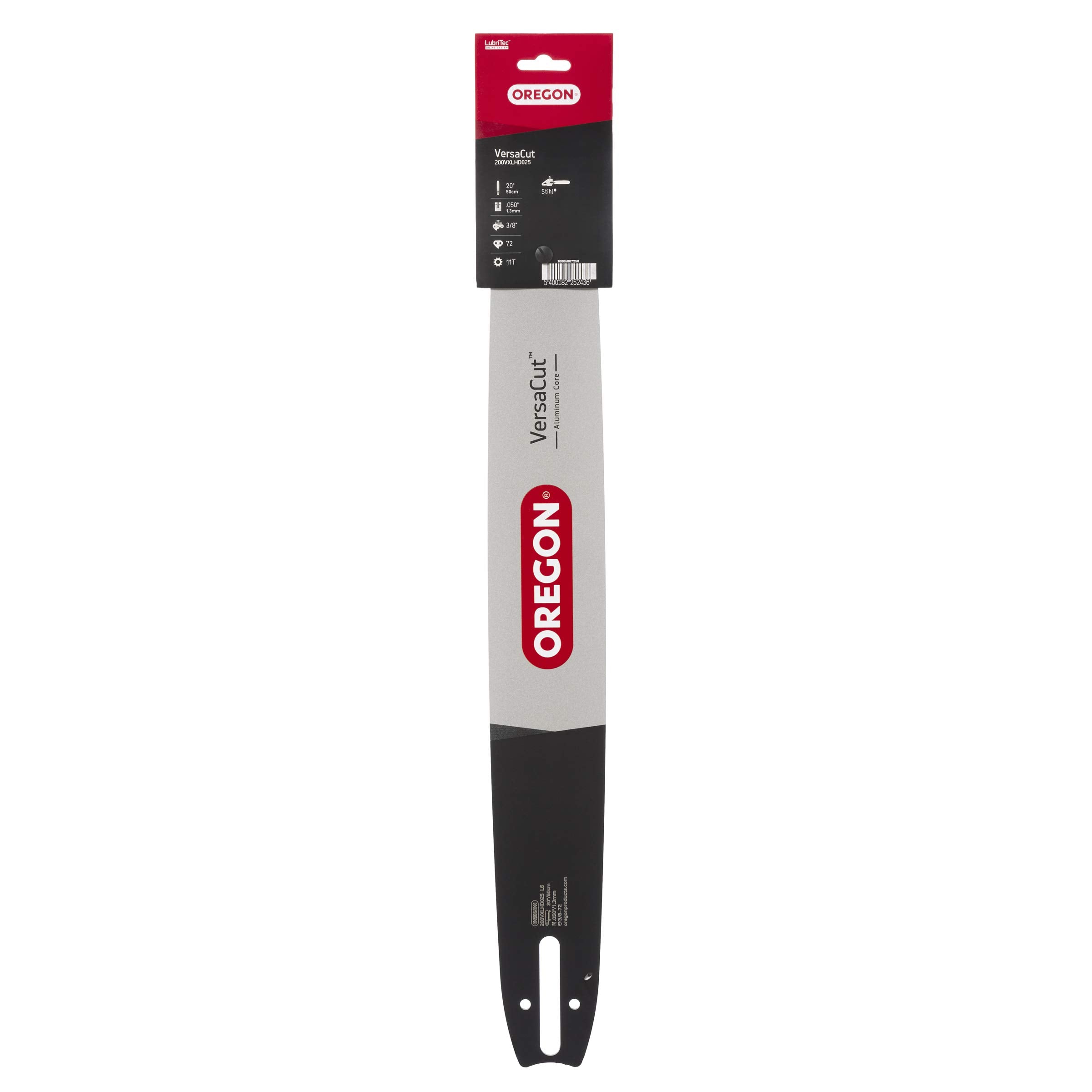 Oregon .050" Gauge 3/8" Pitch 200VXLHD025 VersaCut Guide Bar, 20"