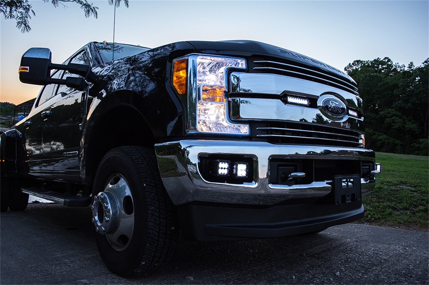 Dual Fog Light Kit RIGID IND 17-18 Super-Duty