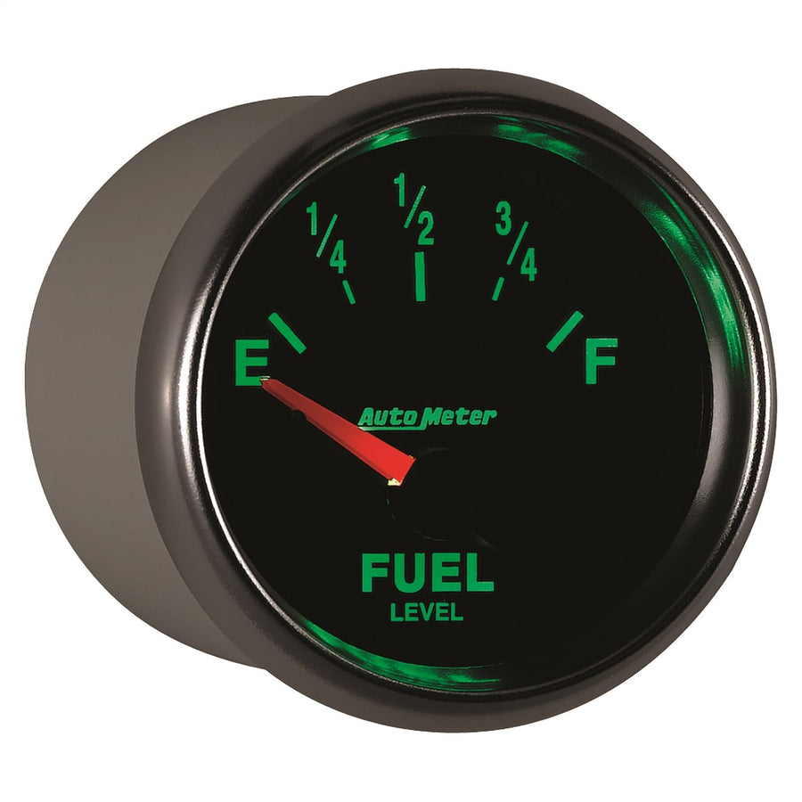 Auto Meter 2-1/16" 3816 GS Short Sweep Electric Fuel Level Gauge 240-33 ohms