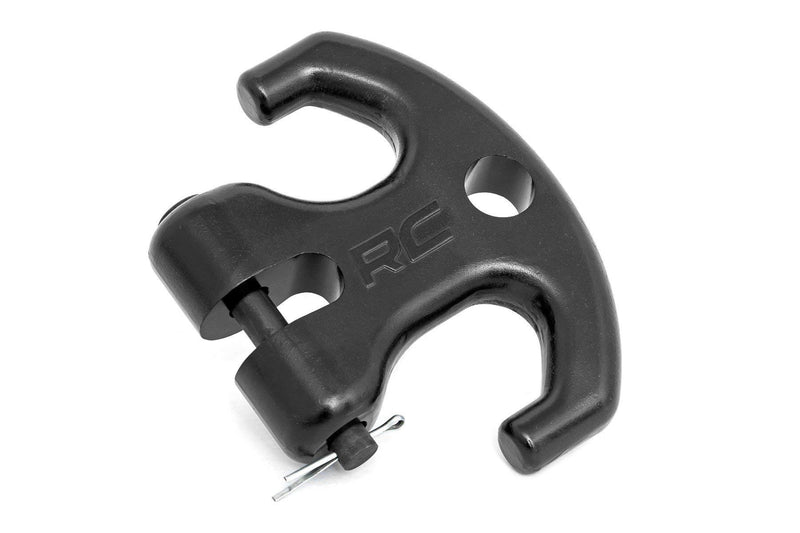 Multi-Function Winch Cleat Rough Country w/Rubber Isolator | Black - RS175B