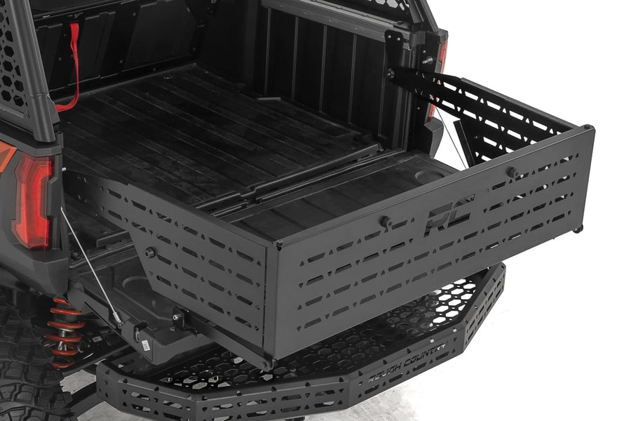 Rough Country Tailgate Extender for ADV-5 Polaris Xpedition - Expands Cargo Space, Easy Fold-Out Design