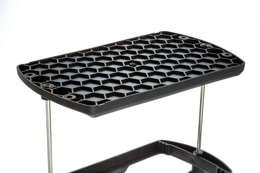 24 Series Attwood 9096-5 USCG-Approved Heavy Duty Adjustable Hold-Down Marine Boat Battery Tray, Black