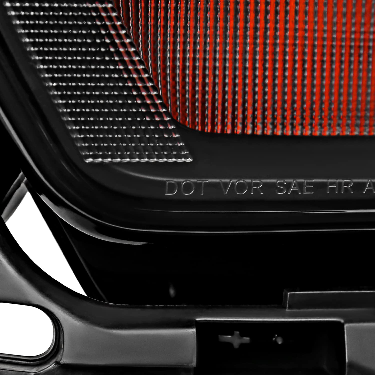 Black SPEC-D TUNING Headlights w/LED Tube Compatible with 2019-2024 Ram 2500/3500, Left + Right Pair Headlamp Assembly