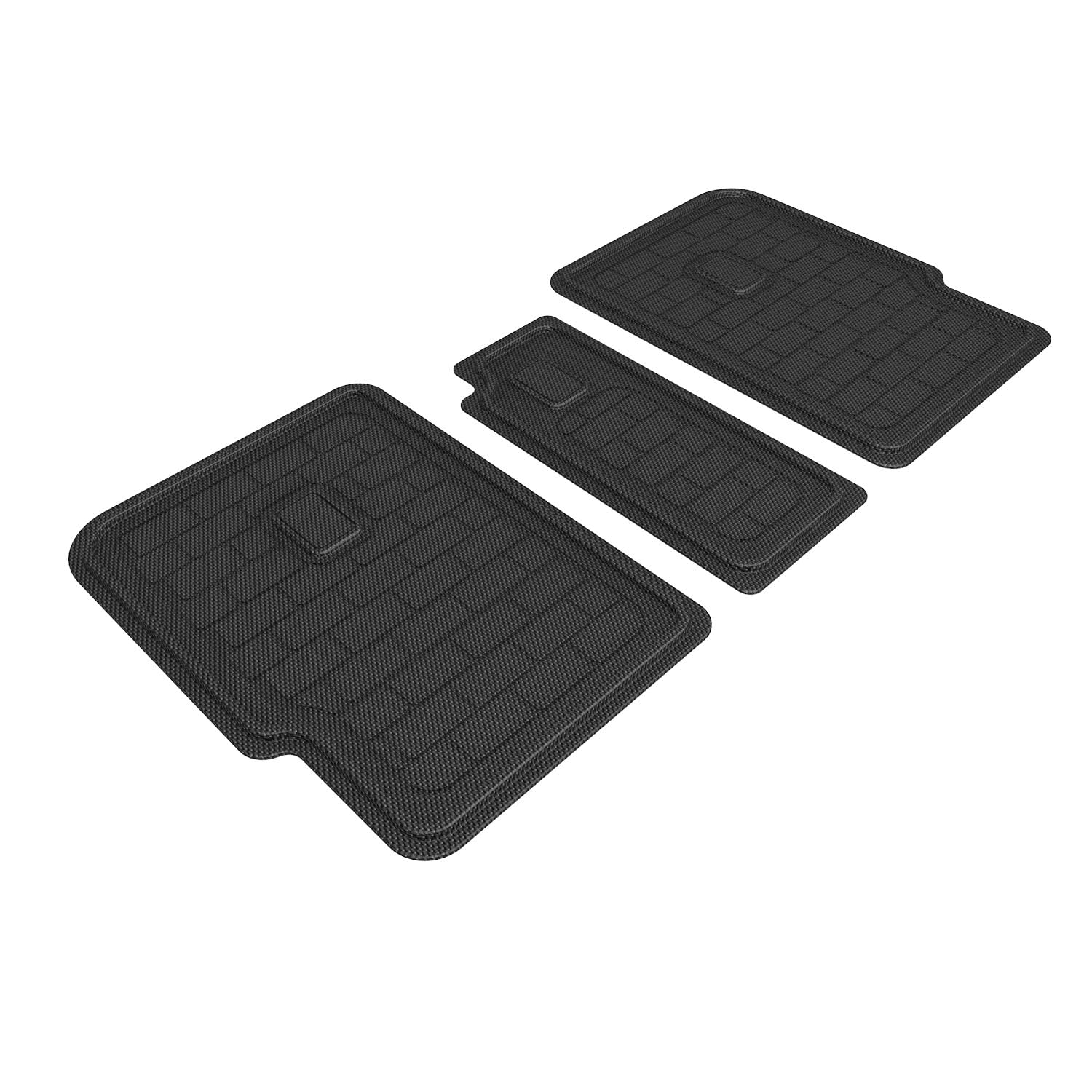 Kagu 3D MAXpider Custom Fit Seatback Protector (Black) Compatible with Rivian R1S 2022-2026 - 2nd Row