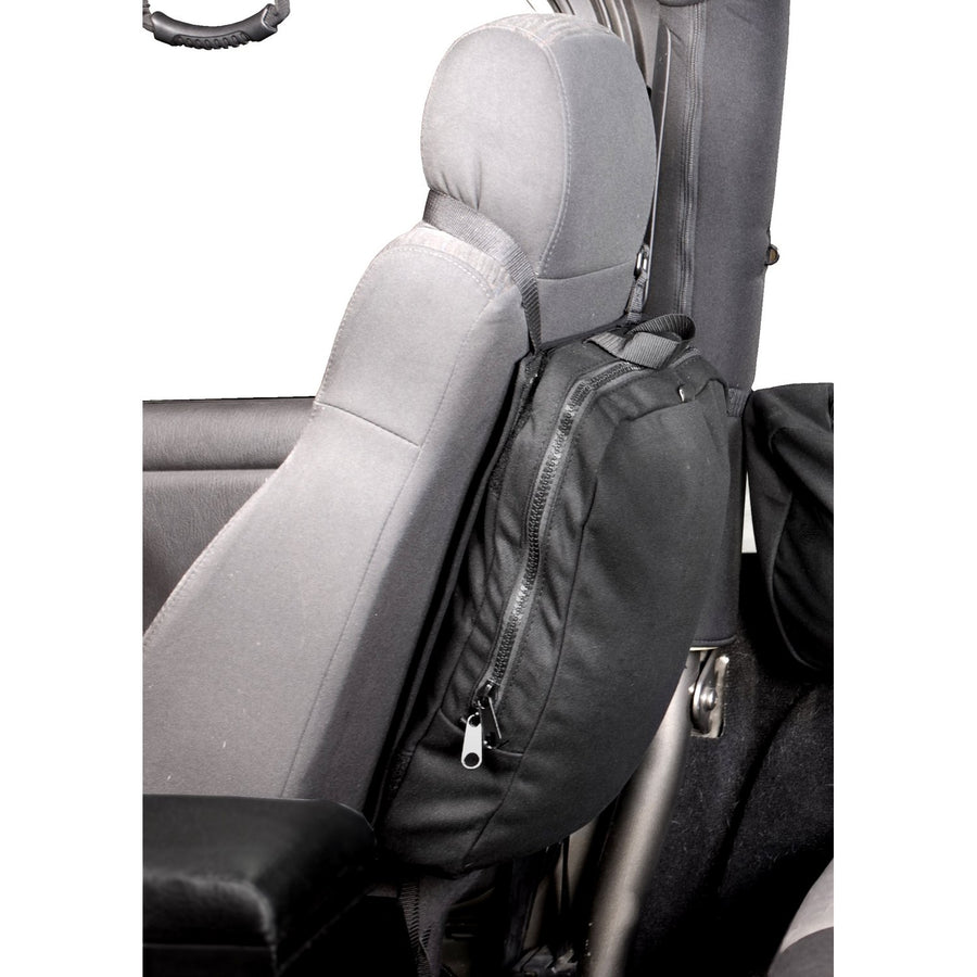 Trail Bag Rugged Ridge 13551.25, Seat Back Mounted, Detachable; 76-18 Jeep CJ/Wrangler