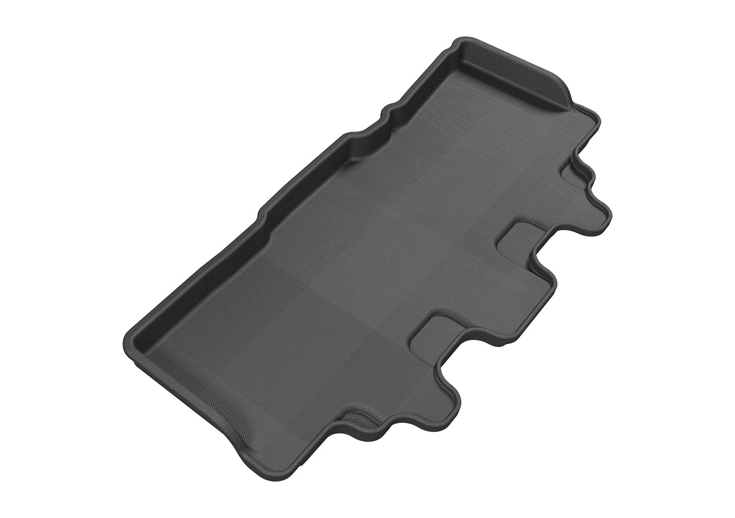 3D MAXpider Kagu Custom Fit Floor Mat (Black) Compatible with Jeep Commander 2006-2010 - Third Row