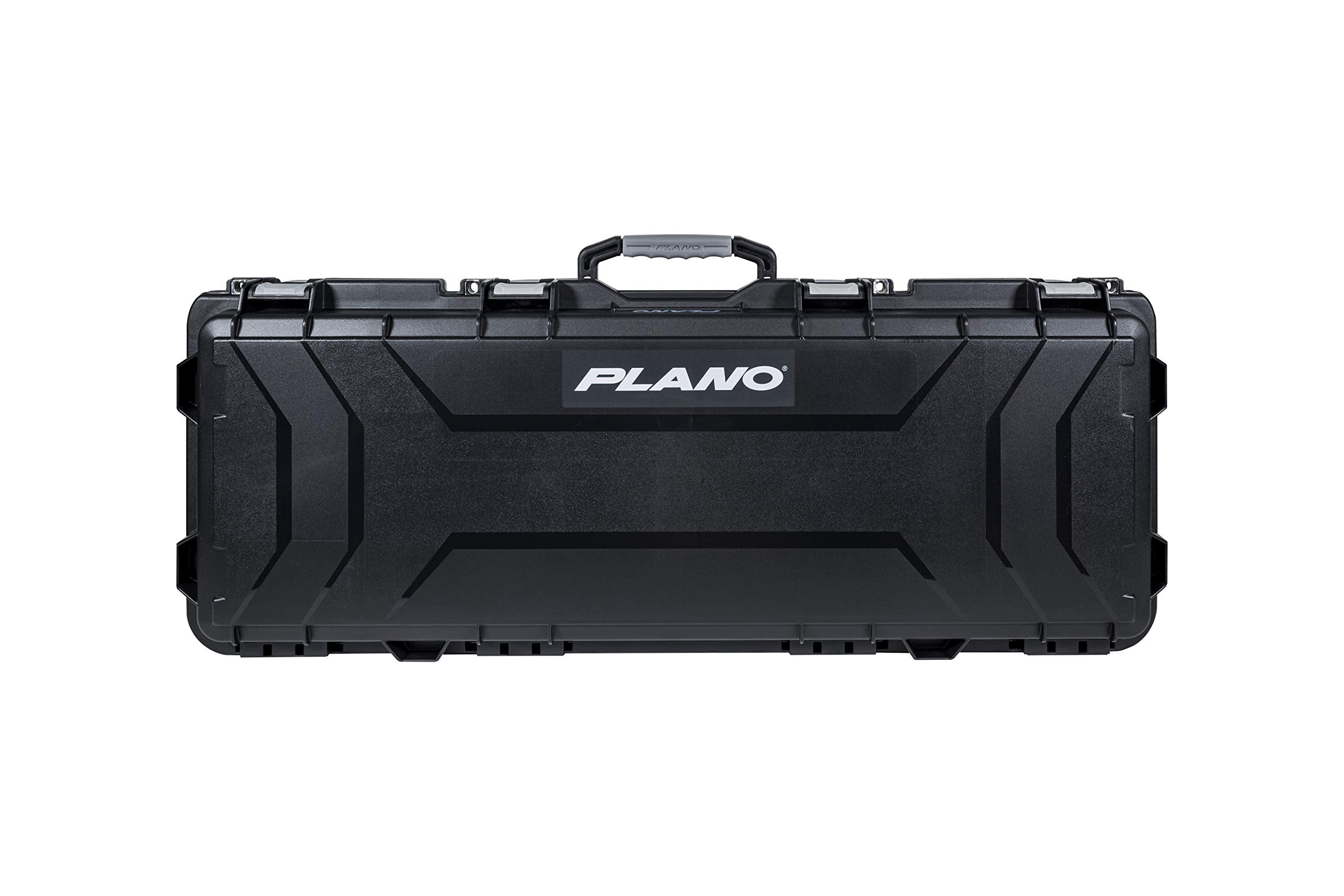 Plano 44" Field Locker Element Bow Case, Black with Gray Accents, Wheeled Archery Case Storage, Airline Approved, Waterproof Dri-Loc Seal