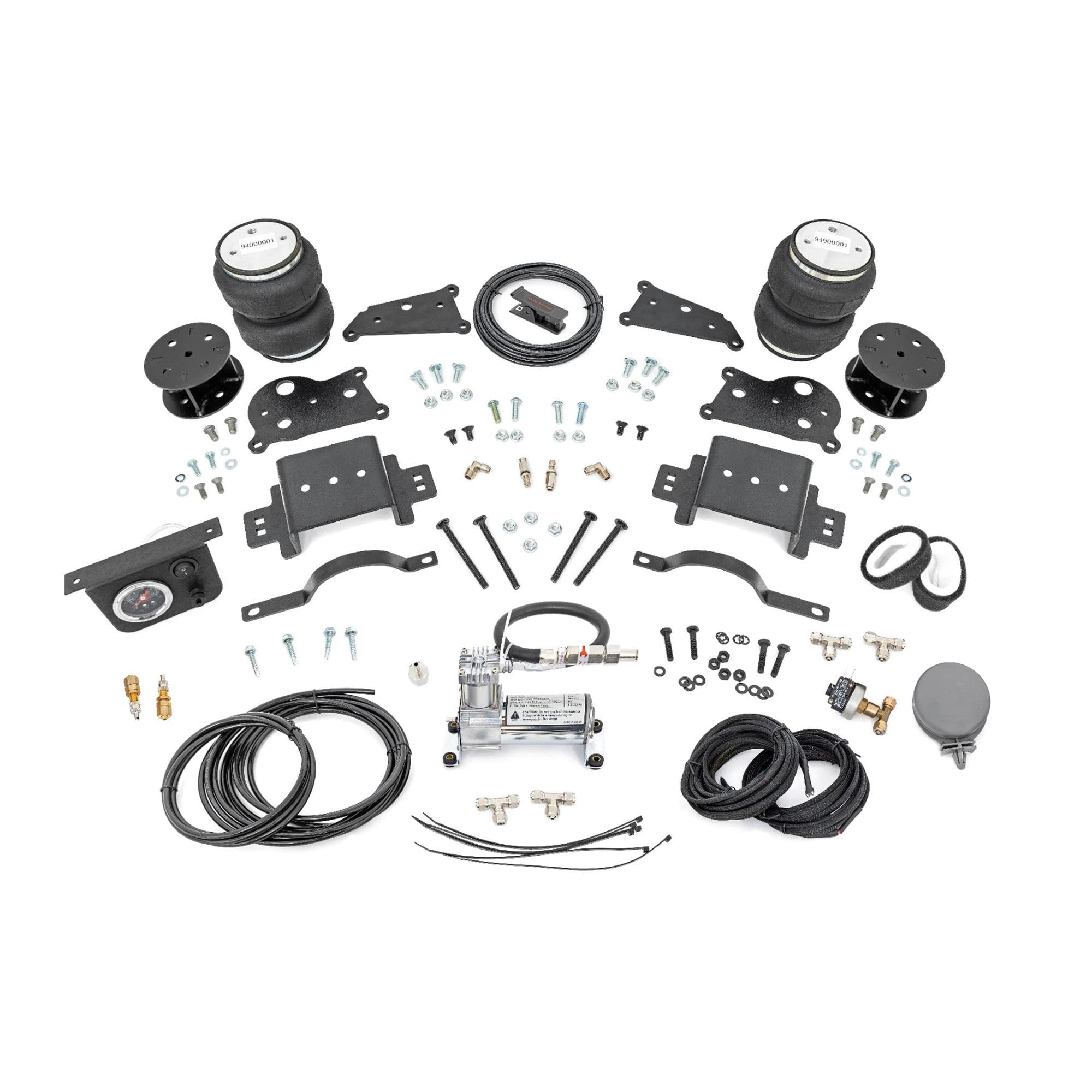 Air Spring Kit Rough Country w/Compressor for 14-24 Ram 2500/3500 | 5" - 10033AC