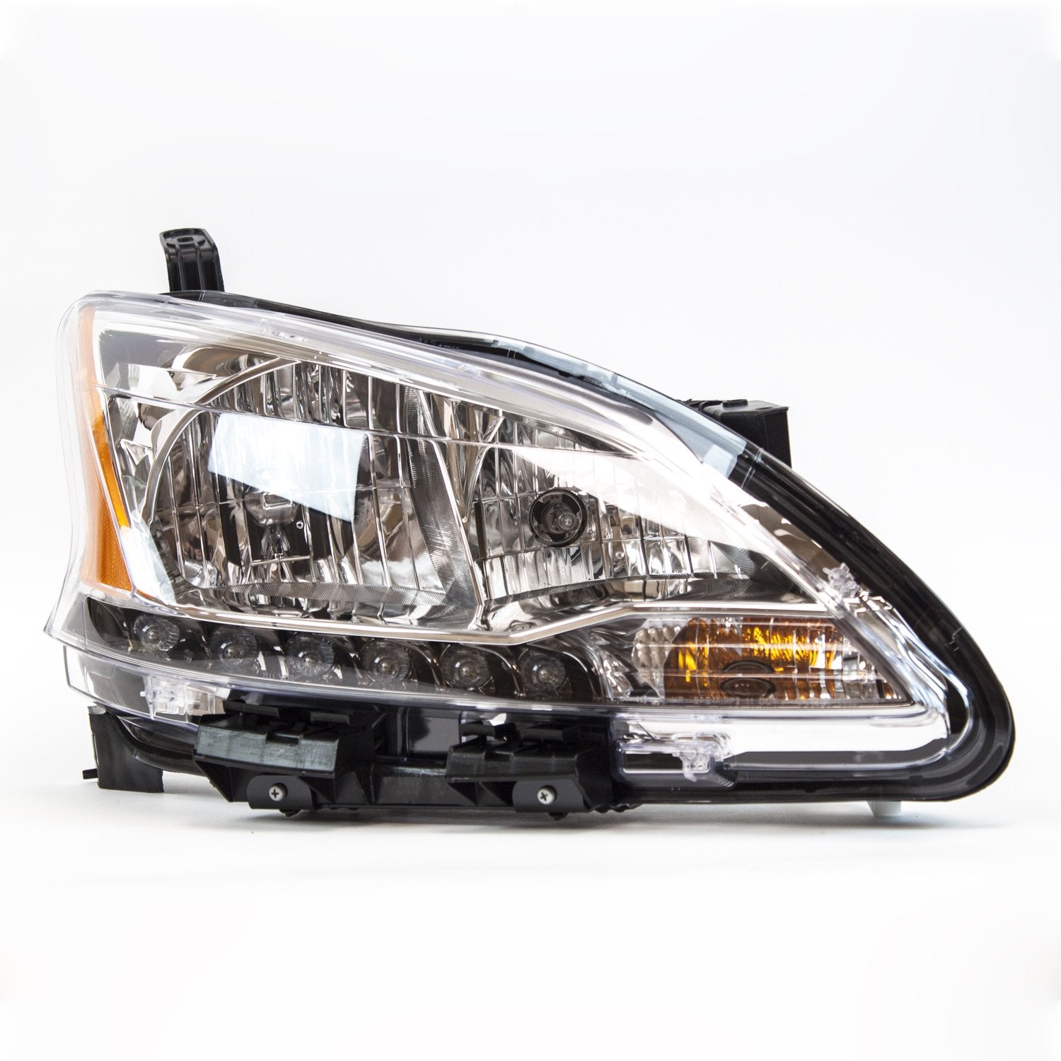 Right TYC Headlight Assembly Compatible with 2013-2014 Nissan Sentra