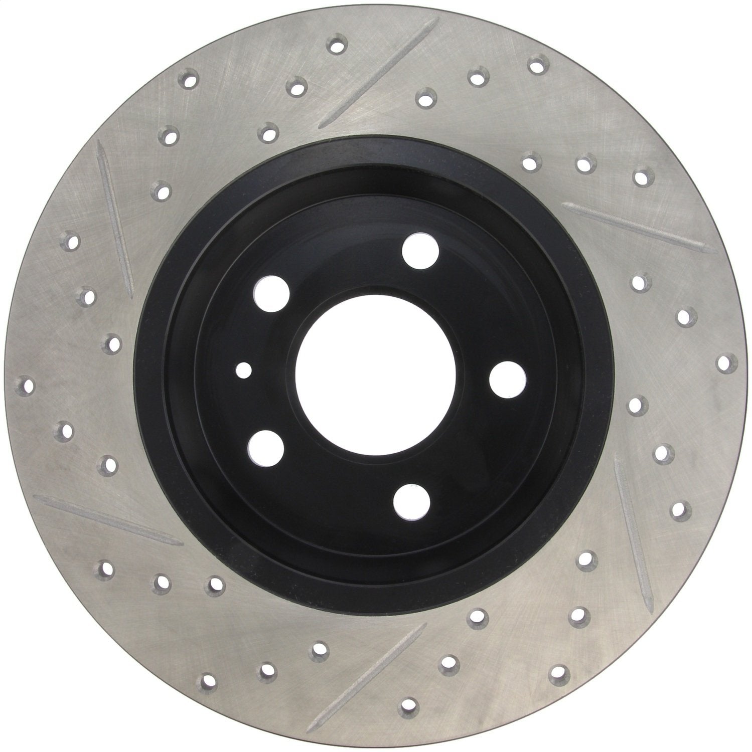 Sport Drilled/Slotted Brake Rotor StopTech 127.33127L (Rear Left), 1 Pack