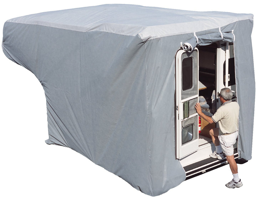 ADCO SFS Aqua Shed 12263 Truck Camper Cover - 10' to 12', Gray, Large - 214" - 240"